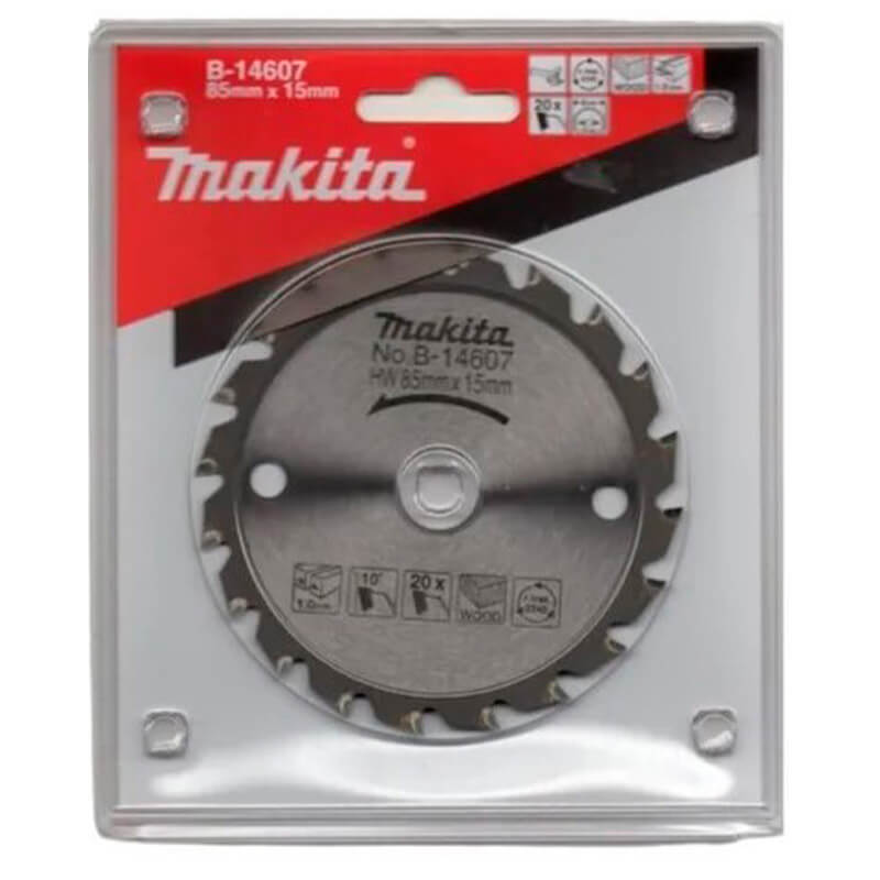 Disco De Serra TCT 85mmx15mmx20t HS300 HS301 Makita B-14607 - Image 5