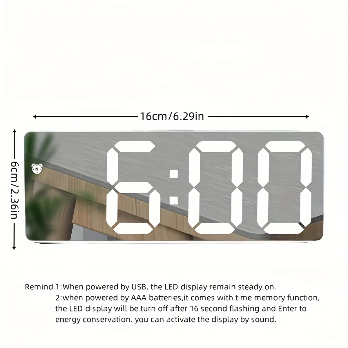 Digital Sunrise Alarm Clock Light Simulation with Snooze Function - Image 5
