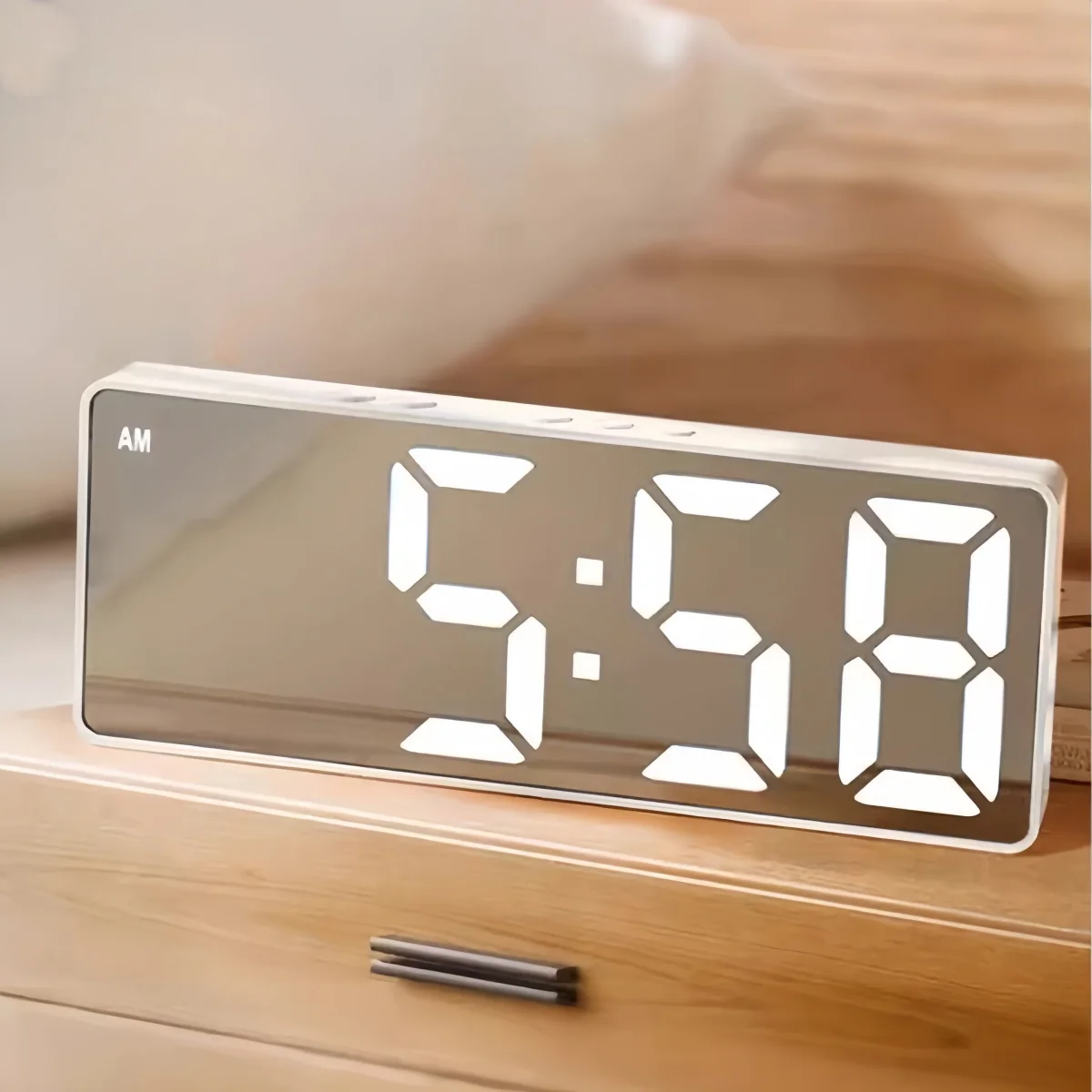 Digital Sunrise Alarm Clock Light Simulation with Snooze Function - Image 2