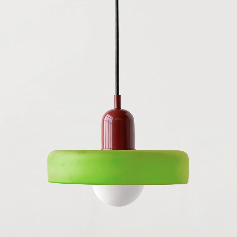 Modern Decorative Pendant Light Coloured Ceiling Hanging Lamp - Image 9