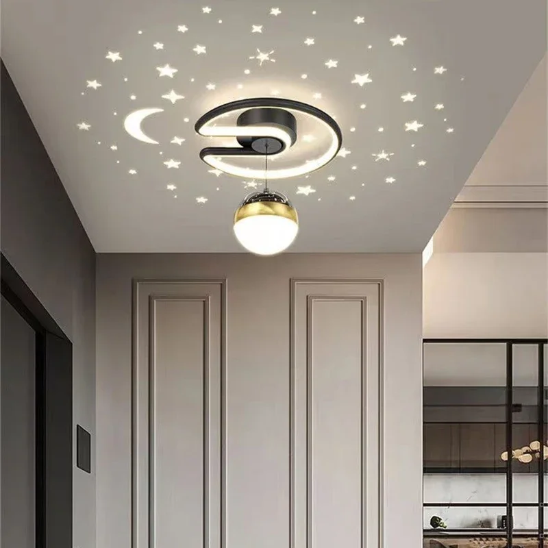 Starry Effect LED Ceiling Light Dimmable Room Lighting - Image 7