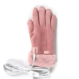 Women’s Rechargeable Heated Gloves Fast Warm-Up & All-Day Heat