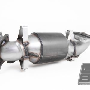 CIVIC FK8 2.0T – CAST DOWNPIPE WITH HJS HIGH FLOW SPORTS CAT – MILLTEK