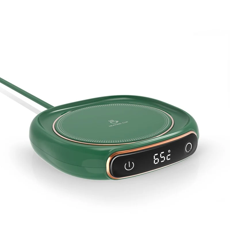 Coffee Mug and Cup Warmer Plate with Digital Temperature Display for Desk Tumbler - Image 6