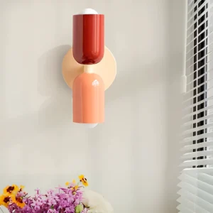 LED Wall Lamp Contemporary Dual-Glow Design
