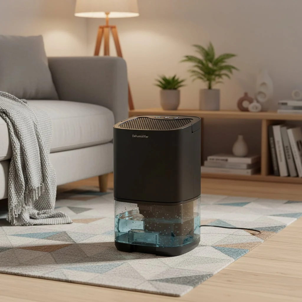 Portable Dehumidifier for Bedroom Basement and Crawl Space with Quiet Operation - Image 4