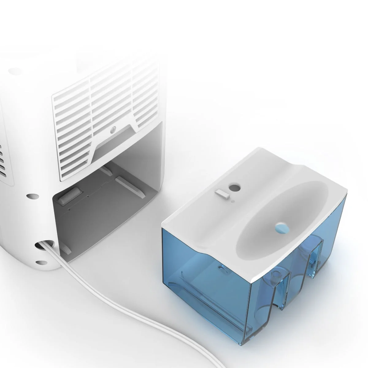 Portable Dehumidifier with Timer for Basement Crawl Space and Bathroom And Air Purifier - Image 3
