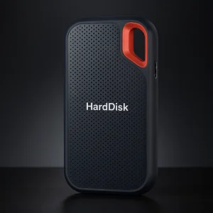 Portable External Ssd Solid State Drive with Lanyard Loop and Usb-C for PC 1tb