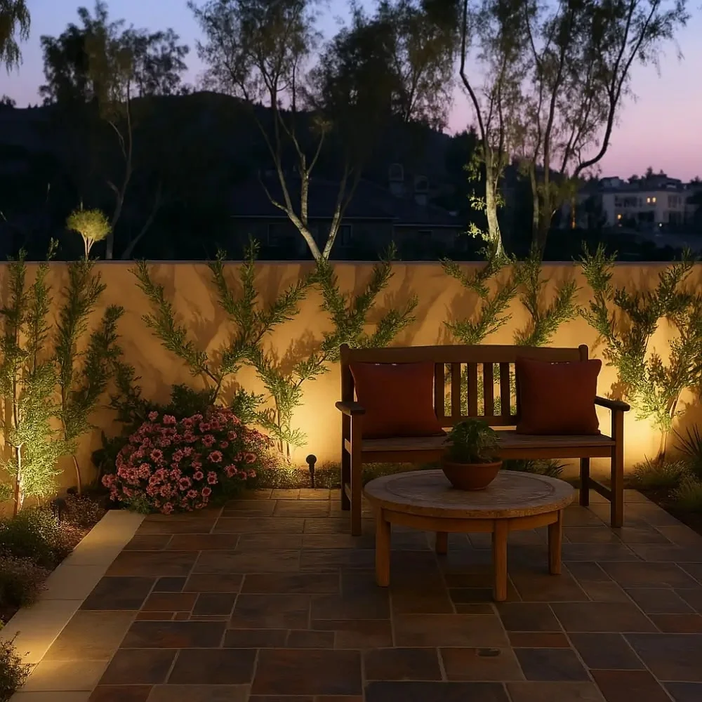 Solar Garden Lights Landscape Powered Spotlight Adjustable Rechargeable Outdoor - Image 5