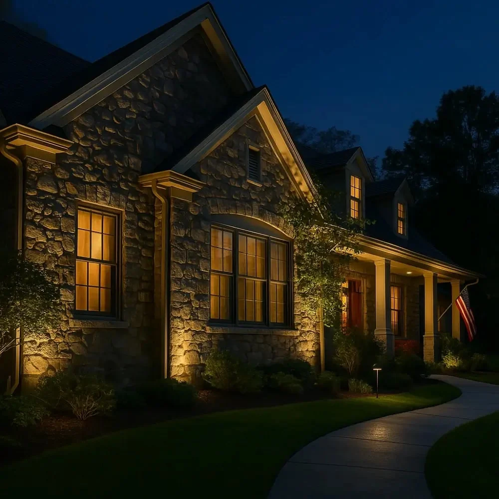 Solar Garden Lights Landscape Powered Spotlight Adjustable Rechargeable Outdoor - Image 9