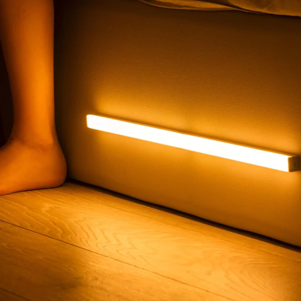Under Cabinet Lights Energy Efficient LED Motion Sensor Bar Magnetic